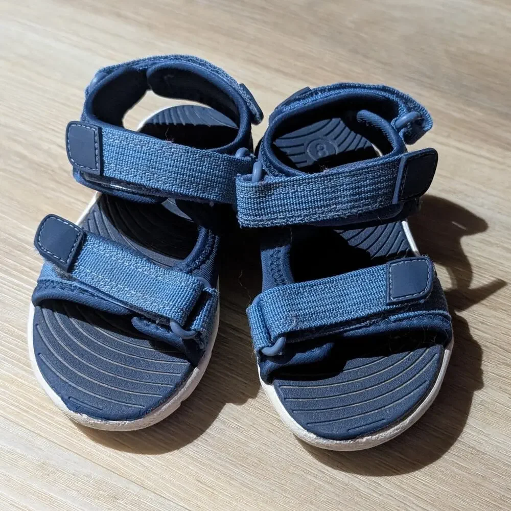 Cat & Jack | Navy Micah Adventure Hook Loop Water Sandals | Toddler Boys 8T